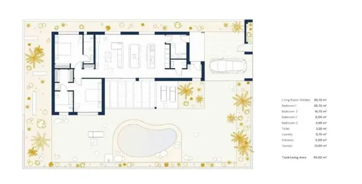 Image No.30-2 Bed Villa for sale