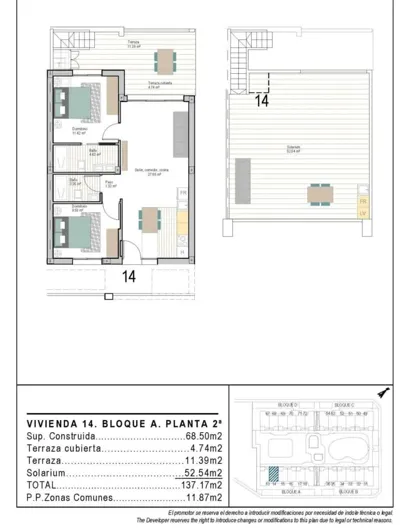 Image No.22-2 Bed Penthouse for sale