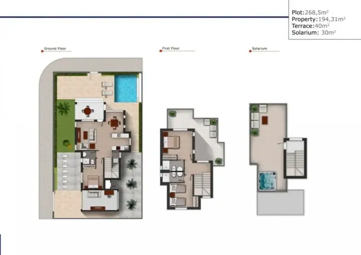 Image No.16-Villa de 3 chambres à vendre à Los Alcázares