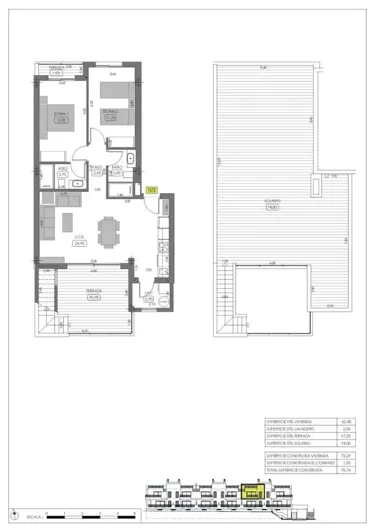 Image No.22-2 Bed Penthouse for sale