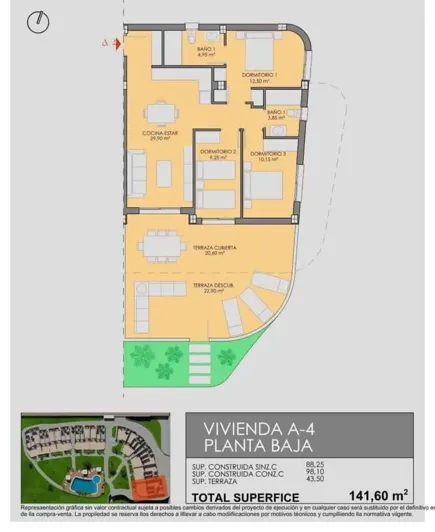 Image No.20-Appartement de 3 chambres à vendre à Los Alcázares