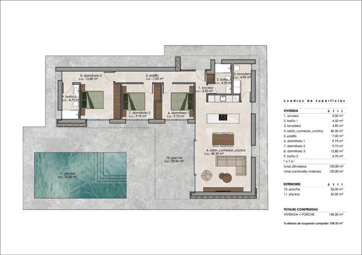 Image No.21-3 Bed Villa for sale