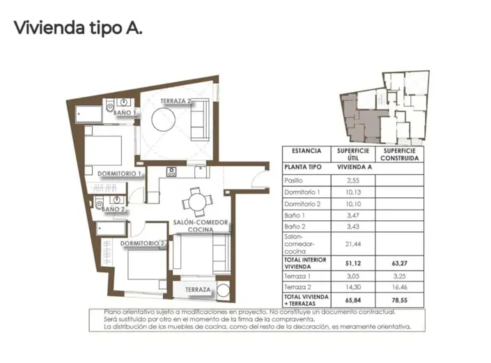 Image No.12-2 Bed Apartment for sale