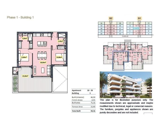 Image No.22-2 Bed Apartment for sale