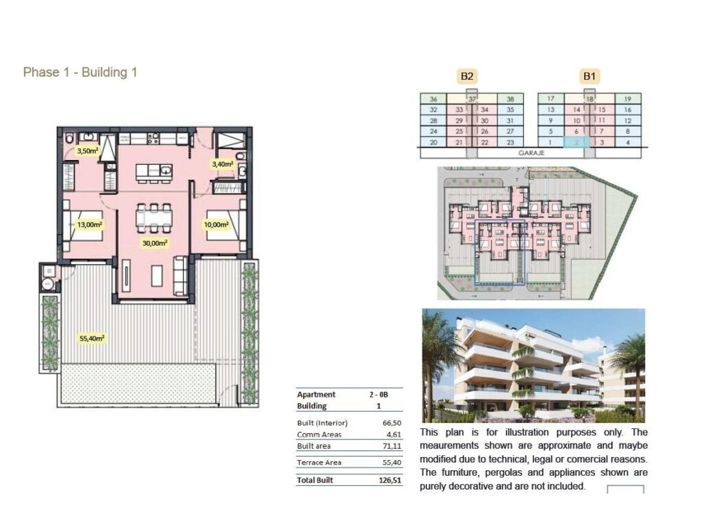 Image No.23-2 Bed Apartment for sale