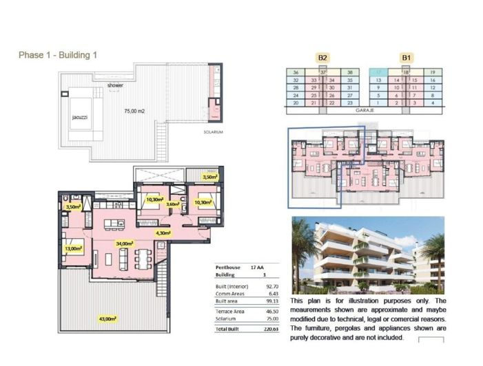 Image No.28-3 Bed Penthouse for sale