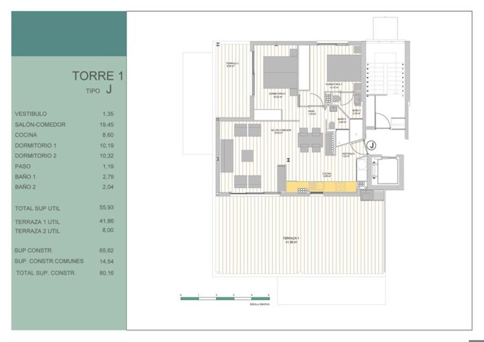 Image No.13-Penthouse de 2 chambres à vendre à Guardamar del Segura
