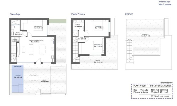 Image No.3-3 Bed Villa for sale