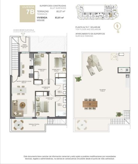 Image No.25-3 Bed Penthouse for sale