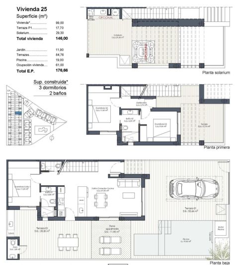 Image No.45-3 Bed Villa for sale