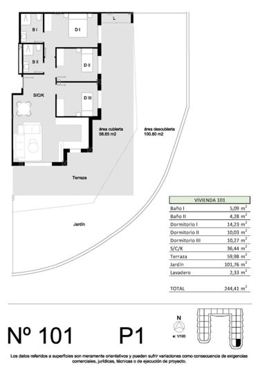 Image No.15-3 Bed Apartment for sale