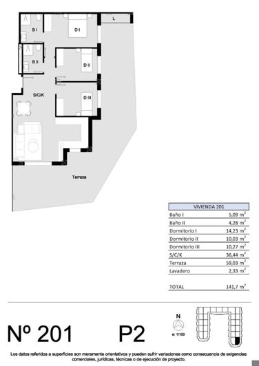 Image No.15-3 Bed Apartment for sale