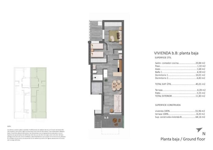 Image No.22-2 Bed Apartment for sale