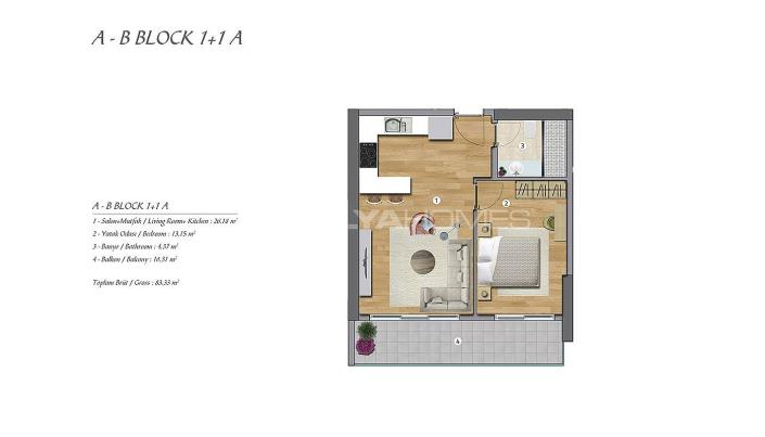 Image No.28-1 Bed Apartment for sale