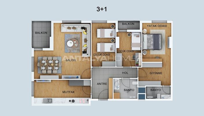 Image No.28-Appartement de 2 chambres à vendre à Antalya