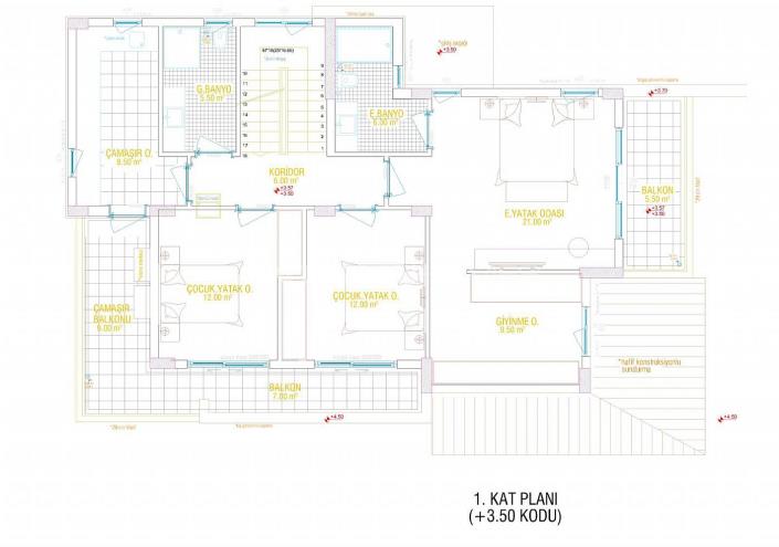 Image No.30-Villa / Détaché de 6 chambres à vendre à Belek