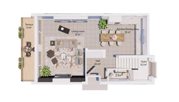 Image No.21-3 Bed Townhouse for sale