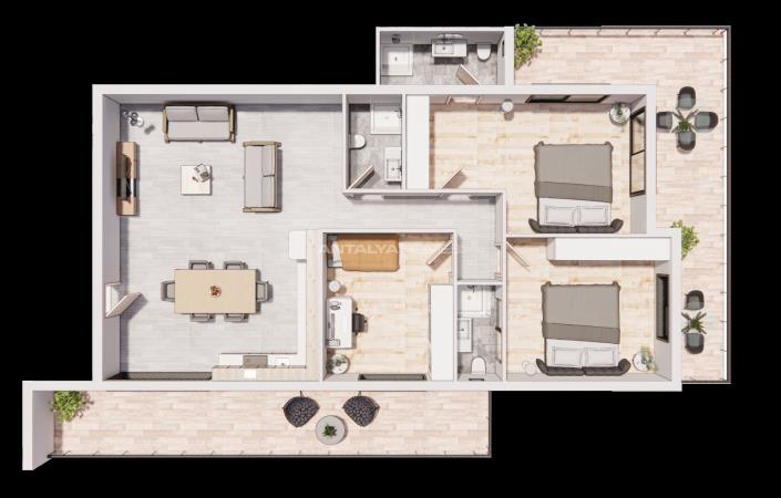 Image No.31-1 Bed Flat for sale