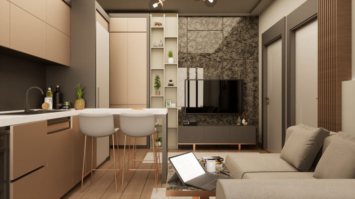 Image No.10-1 Bed Apartment for sale