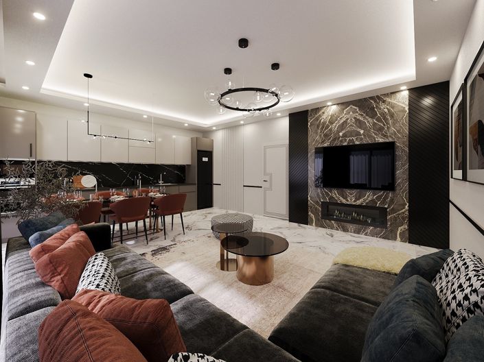 Image No.16-Appartement de 3 chambres à vendre à Güller Pinari