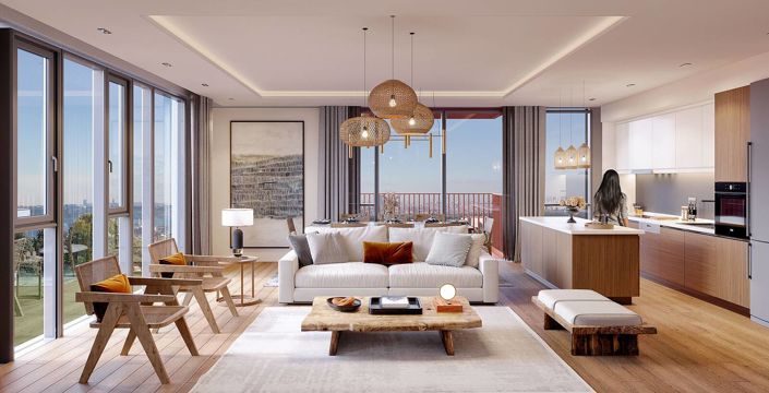 Image No.6-Appartement de 3 chambres à vendre à Küçükçekmece