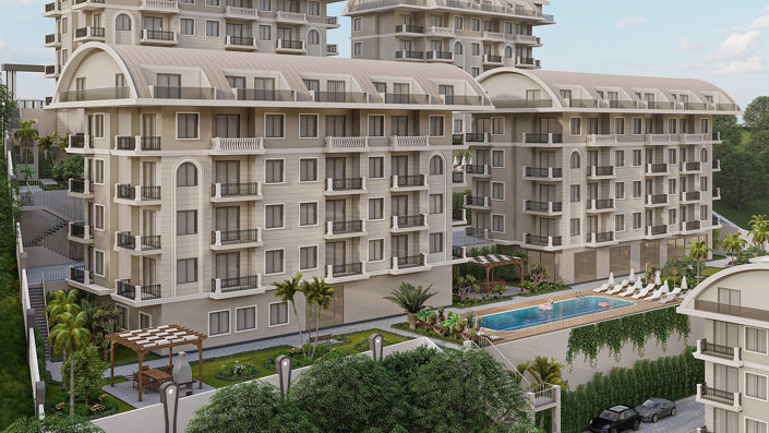 Image No.12-Appartement de 1 chambre à vendre à Konakli