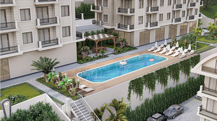 Image No.2-Appartement de 1 chambre à vendre à Konakli