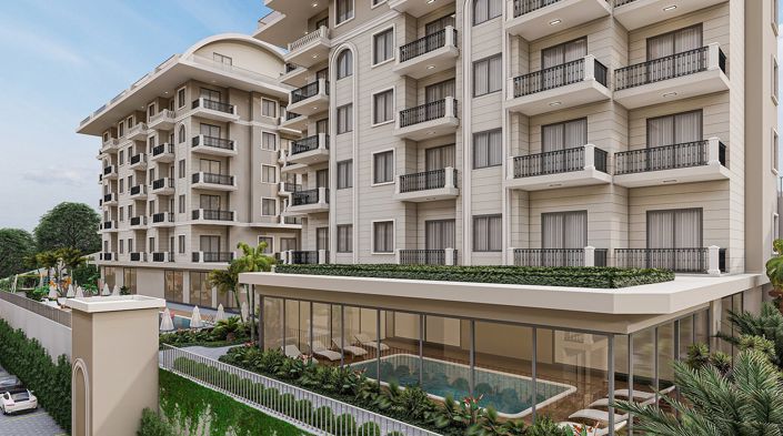 Image No.3-Appartement de 2 chambres à vendre à Konakli