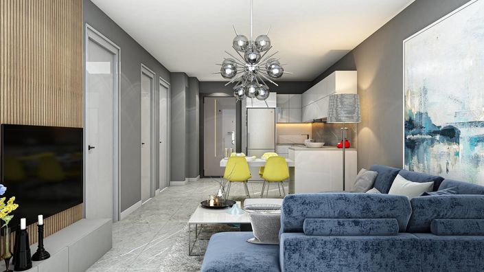 Image No.22-Appartement de 1 chambre à vendre à Dörttepe