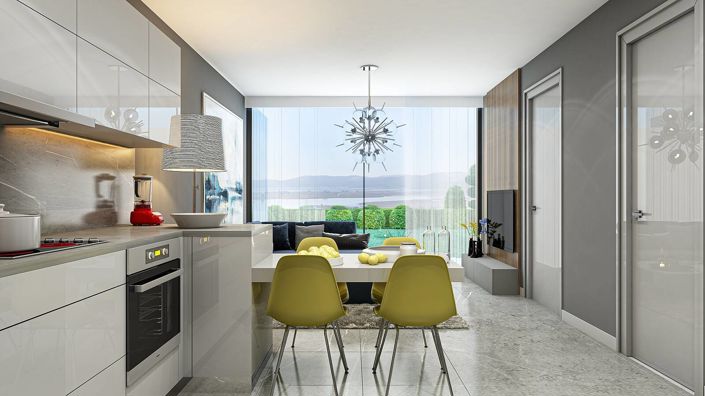 Image No.25-Appartement de 2 chambres à vendre à Dörttepe