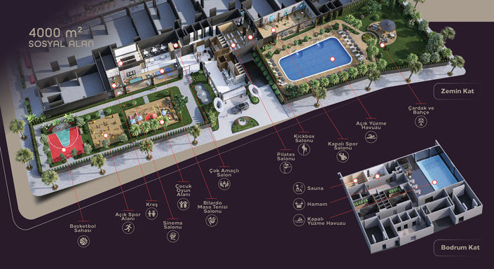 Image No.19-Appartement de 4 chambres à vendre à Kazimdirik