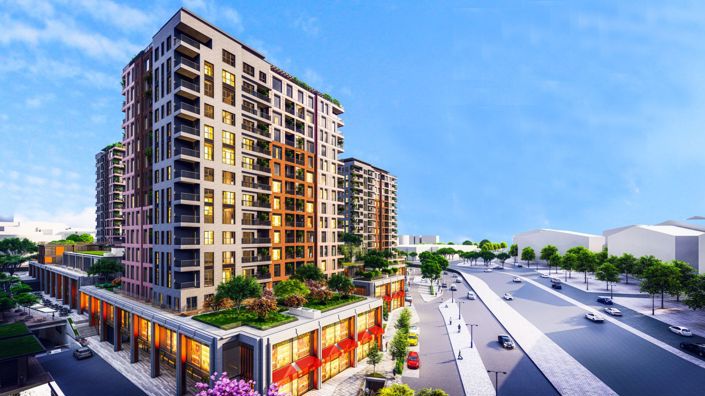 Image No.2-Appartement de 2 chambres à vendre à Bahcelievler