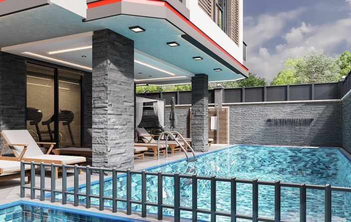 Image No.10-Appartement de 2 chambres à vendre à Mahmutlar