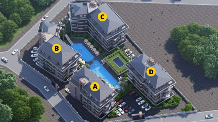 Image No.12-Appartement de 1 chambre à vendre à Karakocali