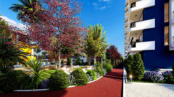 Image No.5-Appartement de 1 chambre à vendre à Tömük