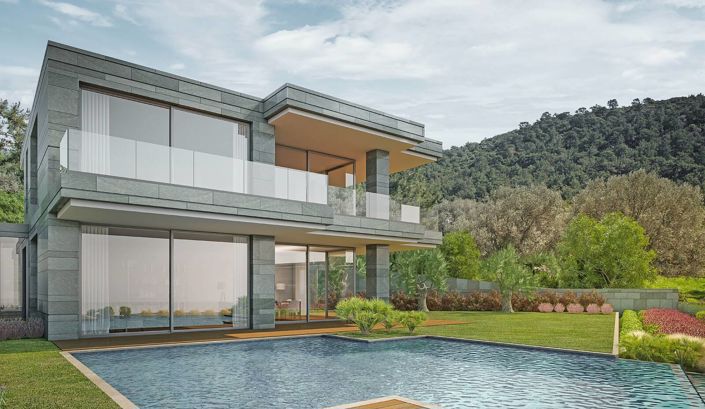 Image No.3-Maison / Villa de 5 chambres à vendre à Merkez