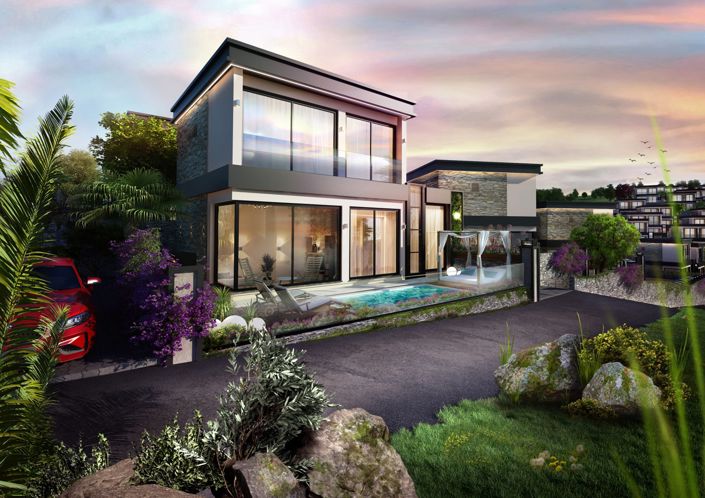 Image No.5-Maison / Villa de 3 chambres à vendre à Bogaziçi