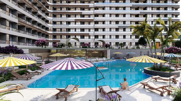 Image No.5-Appartement de 1 chambre à vendre à Akdeniz