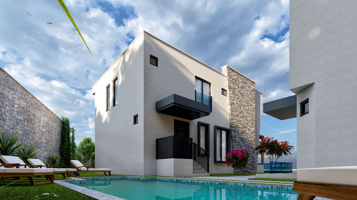 Image No.5-Maison / Villa de 3 chambres à vendre à Güllük