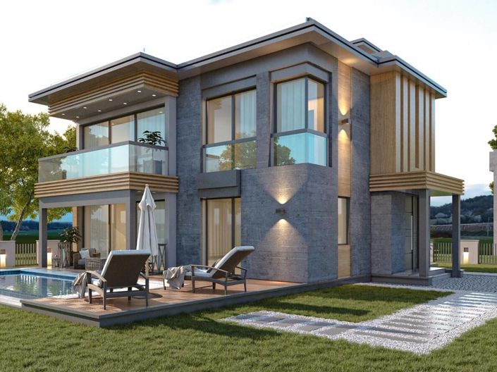 Image No.2-Maison / Villa de 3 chambres à vendre à Bogaziçi