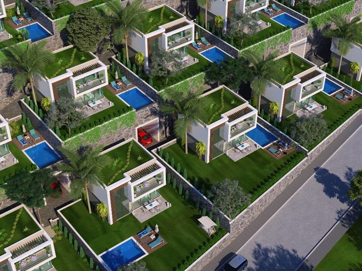 Image No.4-Maison / Villa de 4 chambres à vendre à Güllük