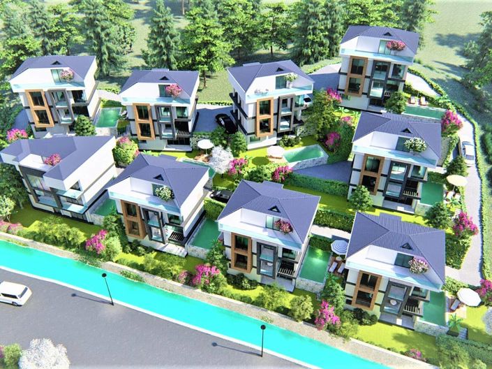 Image No.2-Maison / Villa de 5 chambres à vendre à Güllük