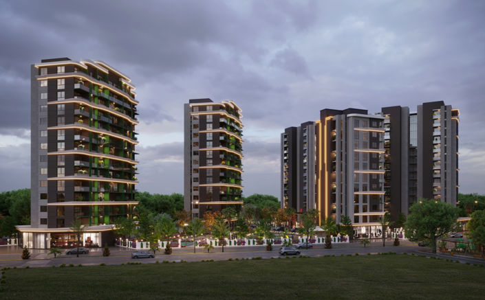 Image No.2-Appartement de 1 chambre à vendre à Deniz