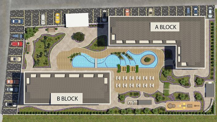 Image No.11-Appartement de 2 chambres à vendre à Güller Pinari