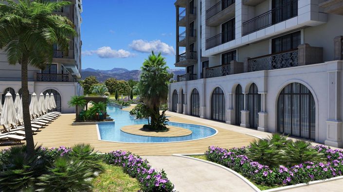 Image No.8-Appartement de 2 chambres à vendre à Güller Pinari