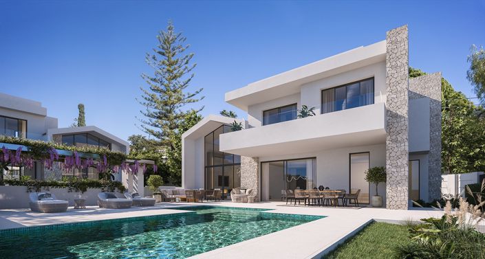 Image No.1-Maison / Villa de 5 chambres à vendre à Marbella