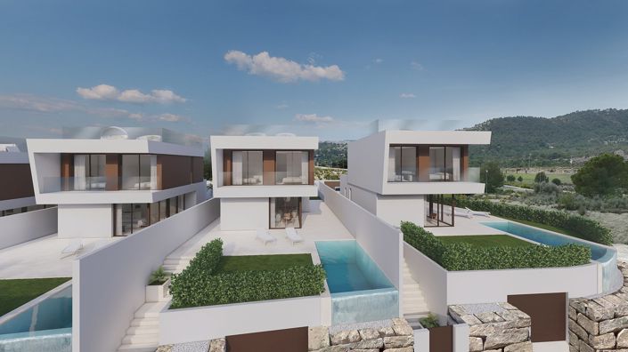 Image No.1-Maison / Villa de 3 chambres à vendre à Finestrat