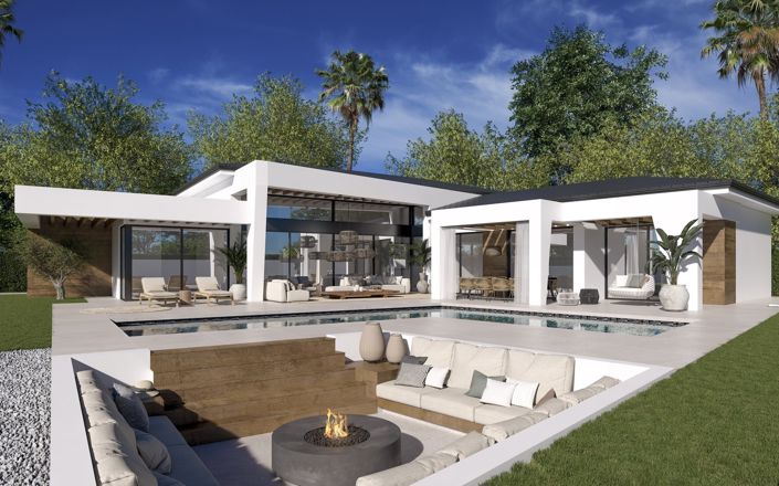 Image No.1-Maison / Villa de 4 chambres à vendre à Marbella
