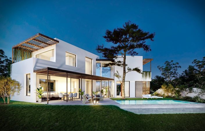 Image No.2-Maison / Villa de 4 chambres à vendre à Mijas