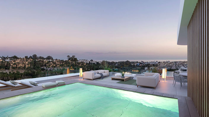 Image No.3-Maison / Villa de 4 chambres à vendre à Estepona